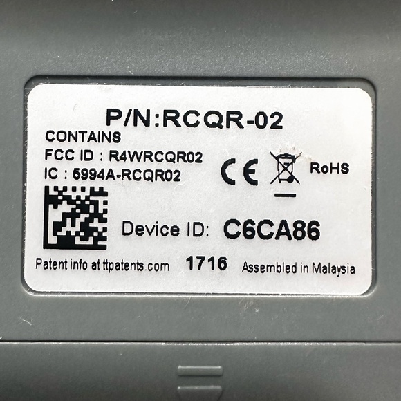 QT2 Turning Technologies Clicker RCQR-02 ResponseCard Keypad - Picture 4 of 9